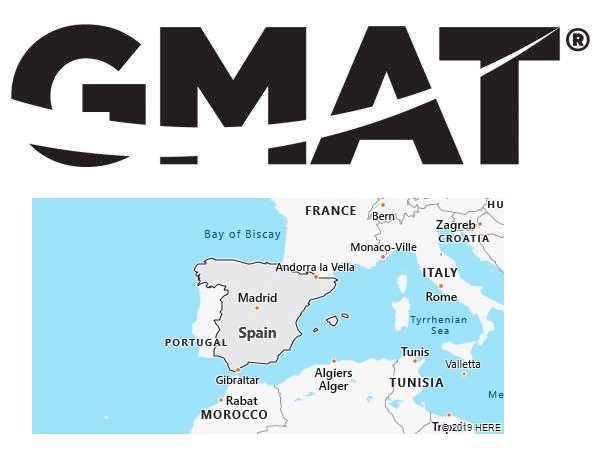 GMAT Test Centers in Spain