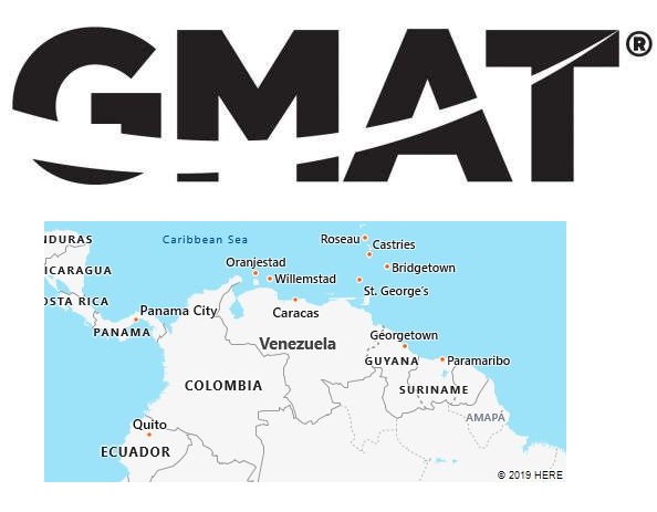 GMAT Test Centers in Venezuela