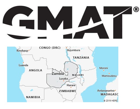 GMAT Test Centers in Zambia