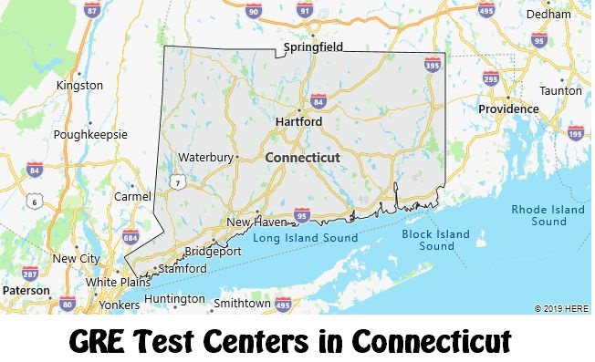 GRE Test Dates in Connecticut