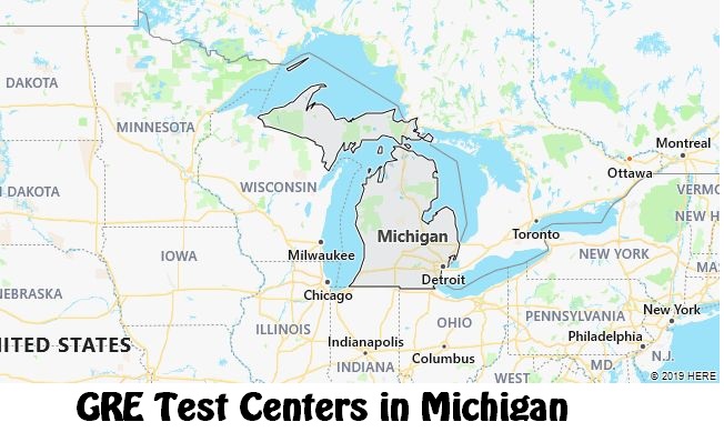 GRE Test Dates in Michigan