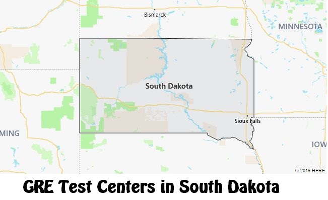 GRE Test Dates in South Dakota