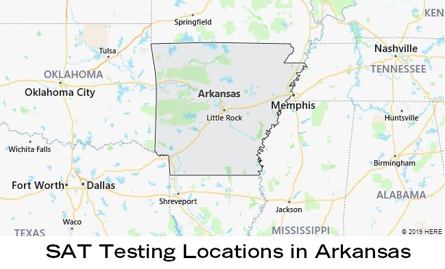 SAT Testing Locations in Arkansas