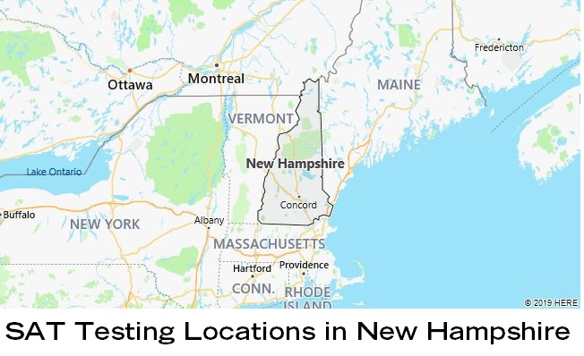 SAT Testing Locations in New Hampshire