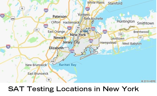 SAT Testing Locations in New York