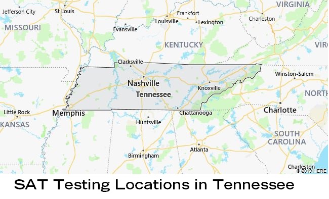 SAT Testing Locations in Tennessee