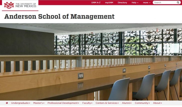 The Anderson School of Management at University of New Mexico