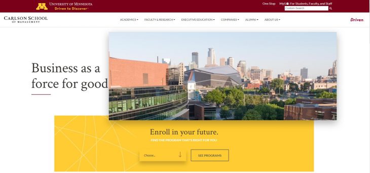 The Carlson School of Management at University of Minnesota--Twin Cities