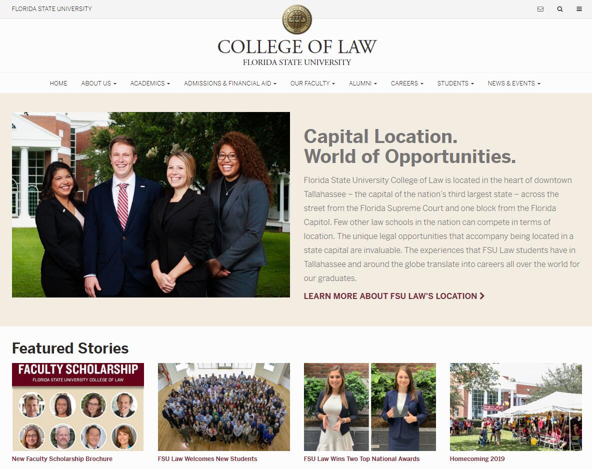 The College of Law at Florida State University