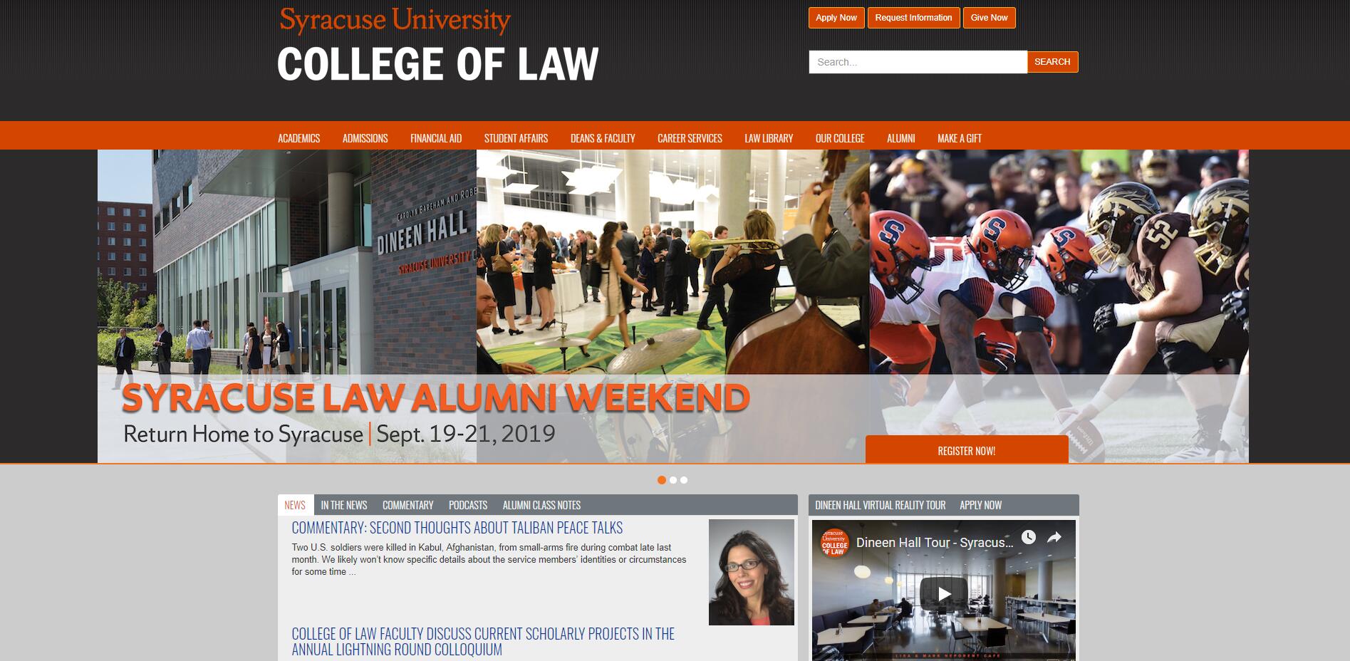 The College of Law at Syracuse University