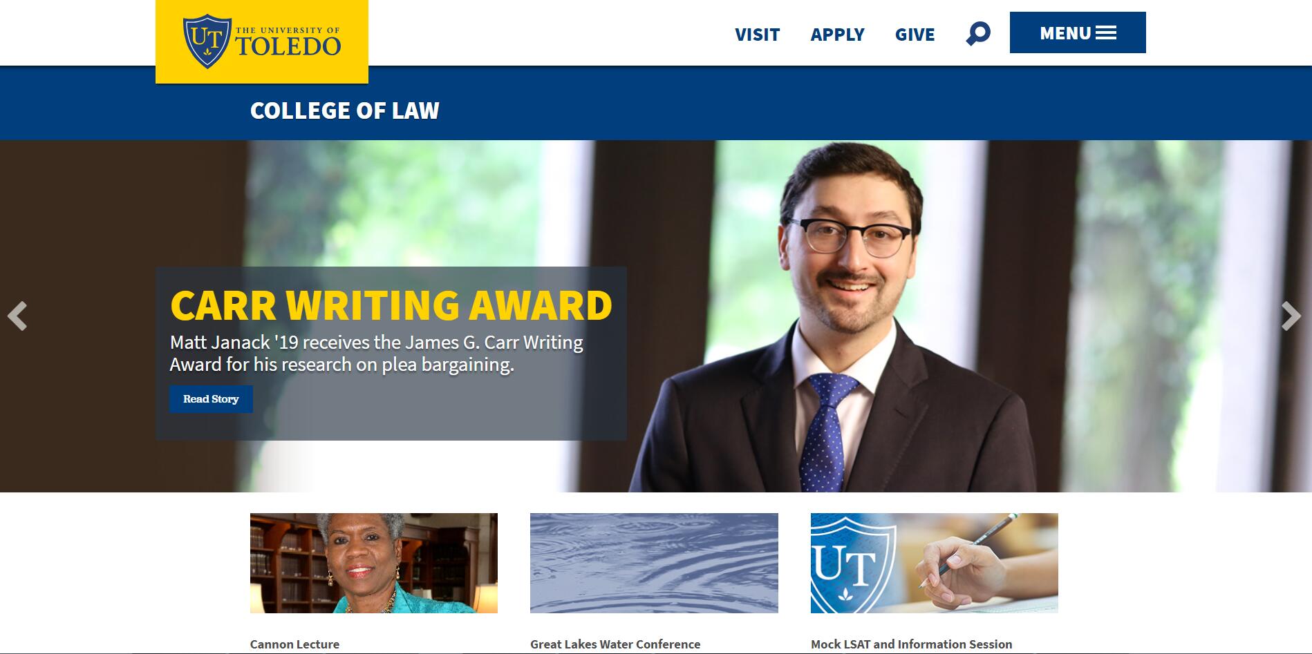 The College of Law at University of Toledo