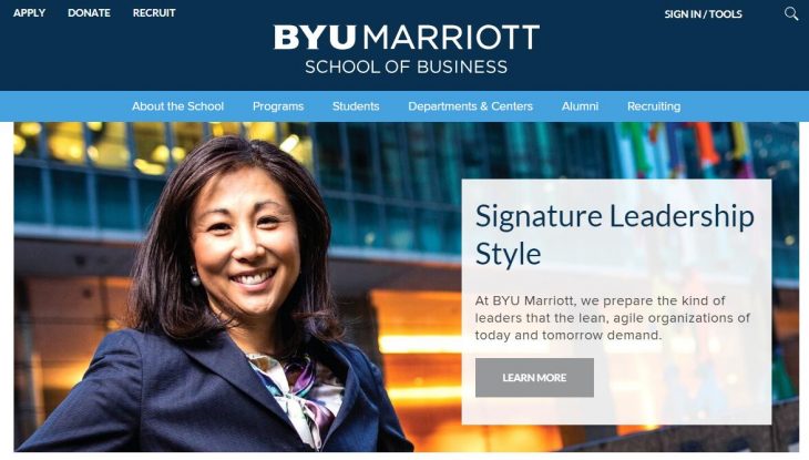 The Marriott School of Management at Brigham Young University--Provo