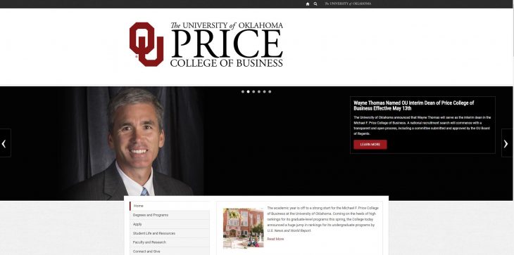 The Michael F. Price College of Business at University of Oklahoma