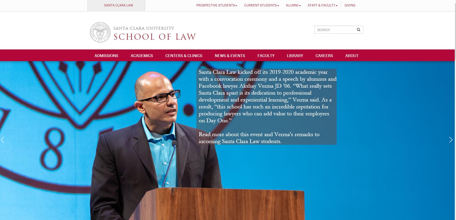 The School of Law at Santa Clara University