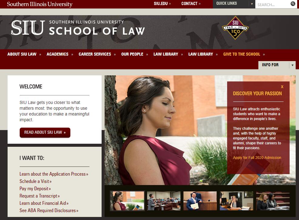 The School of Law at Southern Illinois University--Carbondale