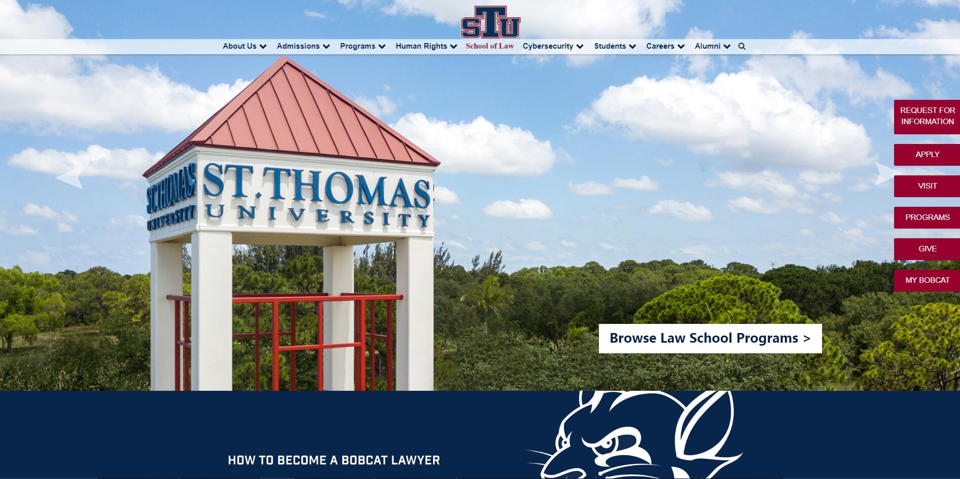 The School of Law at St. Thomas University