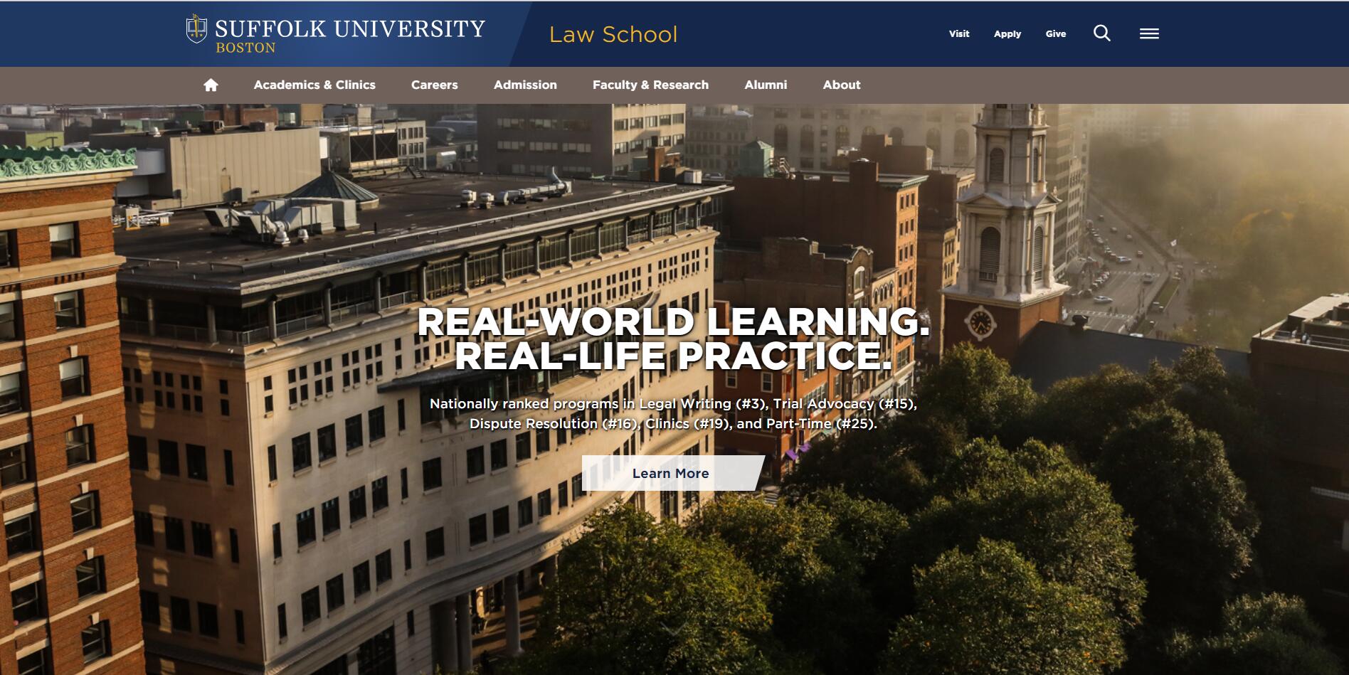 The School of Law at Suffolk University