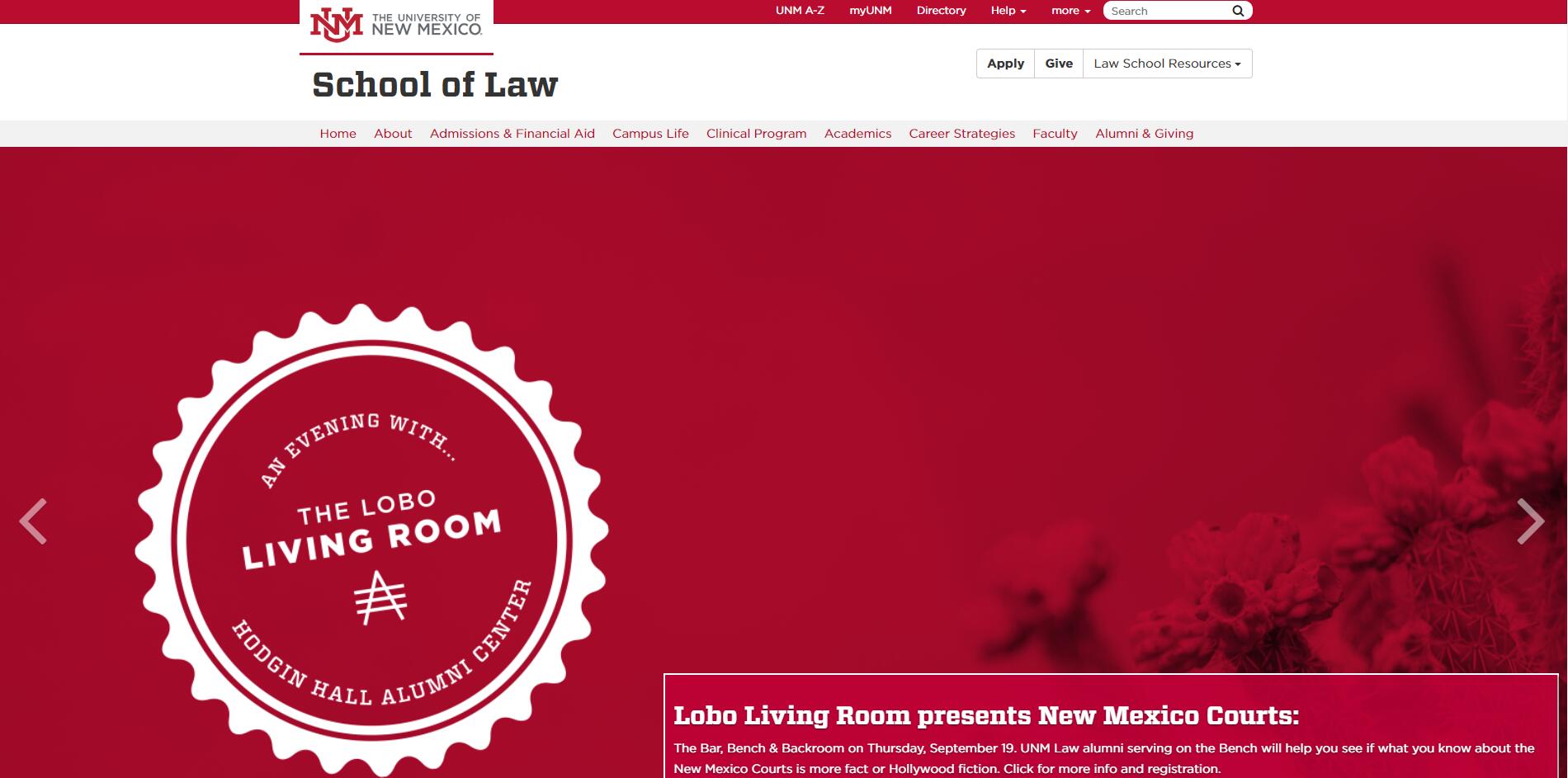 The School of Law at University of New Mexico