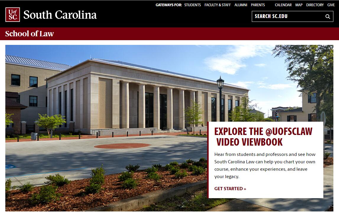 The School of Law at University of South Carolina – Top Schools in the USA