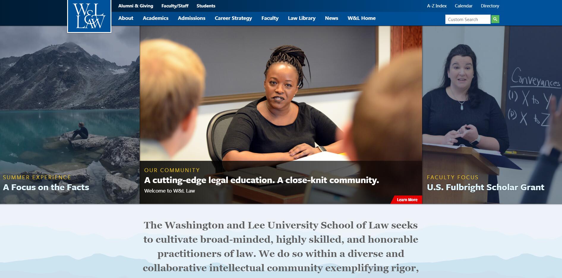 The School of Law at Washington and Lee University