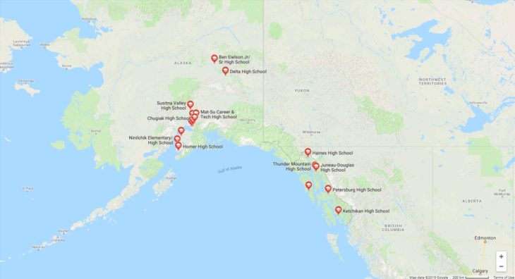 Top High Schools in Alaska