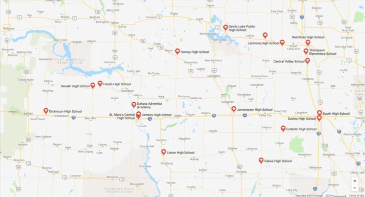 Top High Schools in North Dakota