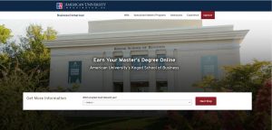 American University (Kogod) Part Time MBA