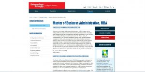 Delaware State University Part Time MBA