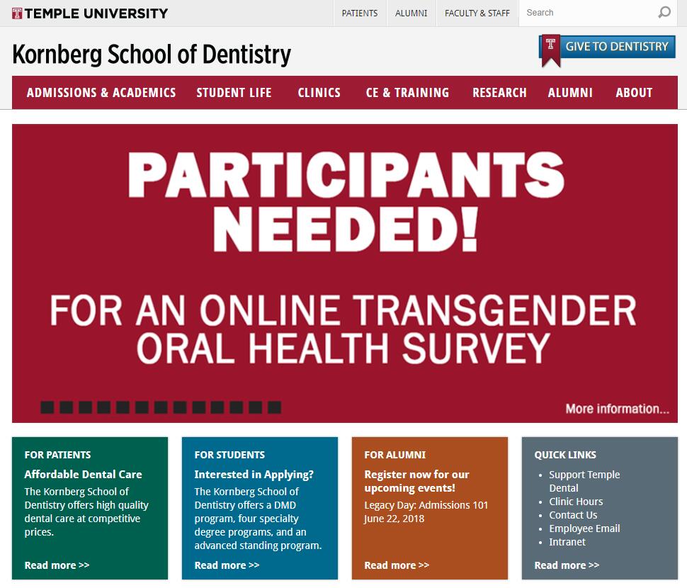 Temple University Maurice H. Kornberg School of Dentistry