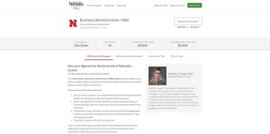 University of Nebraska--Lincoln Part Time MBA