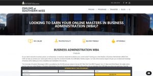 University of Southern Mississippi Part Time MBA