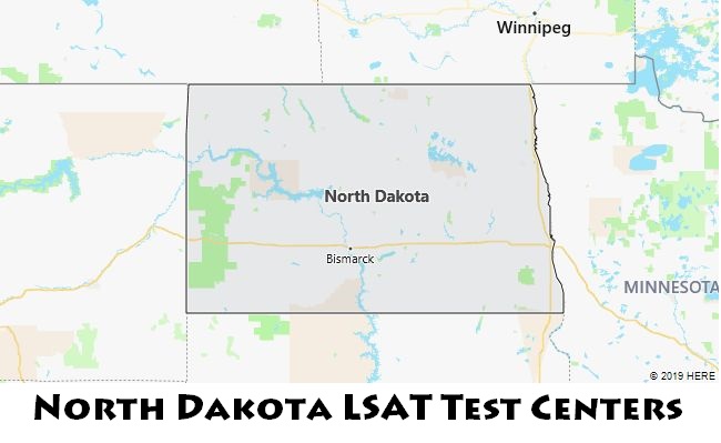 North Dakota LSAT Testing Locations