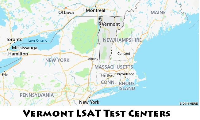 Vermont LSAT Testing Locations