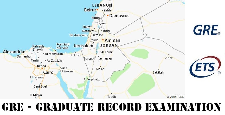 GRE Testing Locations in Israel