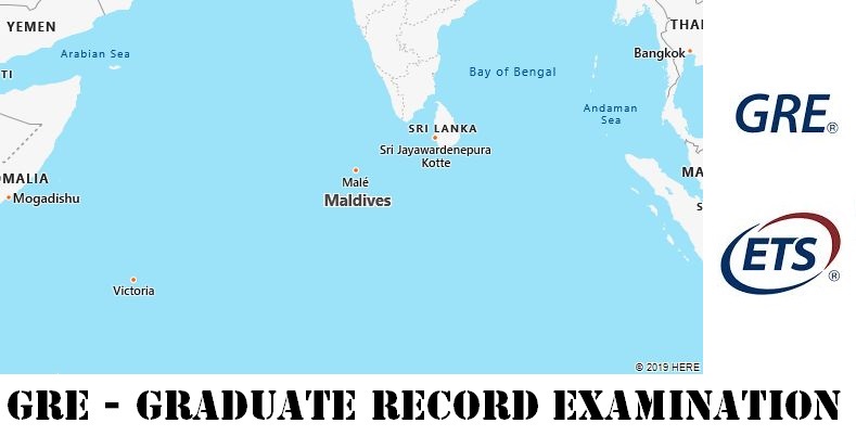 GRE Testing Locations in Maldives