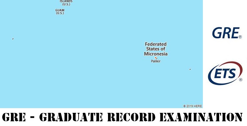 GRE Testing Locations in Micronesia