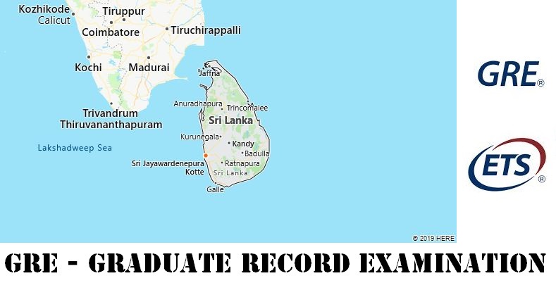 GRE Testing Locations in Sri Lanka