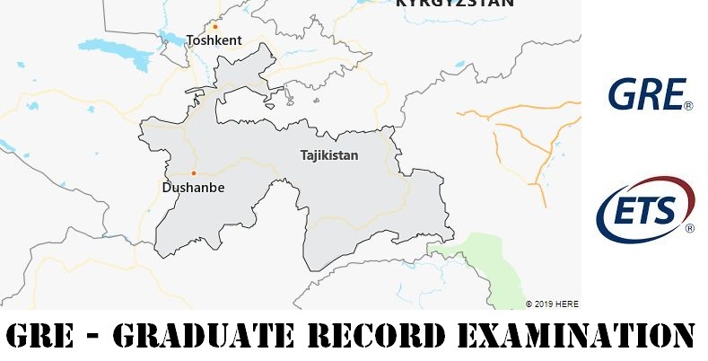 GRE Testing Locations in Tajikistan