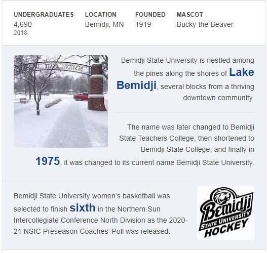 Bemidji State University History