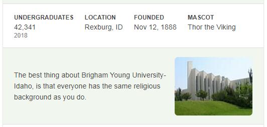 Brigham Young University-Idaho History