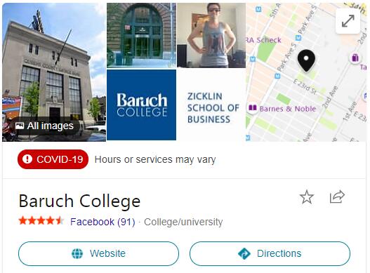 CUNY Baruch College Rankings Top Schools in the USA