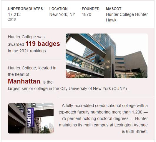 CUNY-Hunter College History