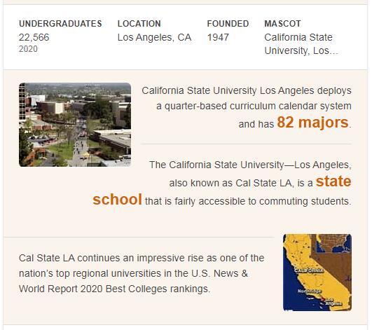 California State University-Los Angeles History