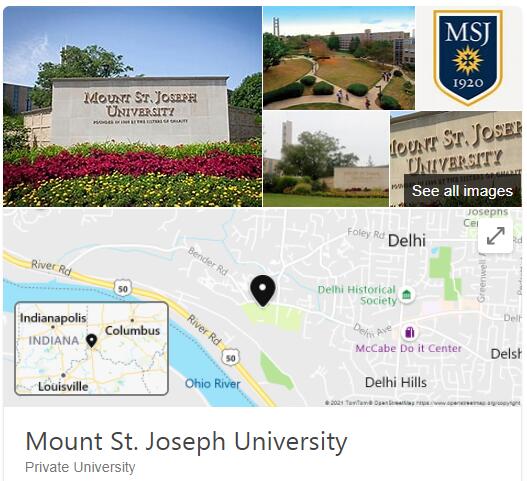 College of Mount St. Joseph History