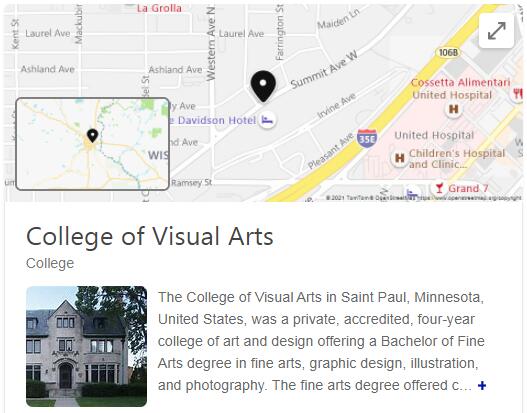 College of Visual Arts History