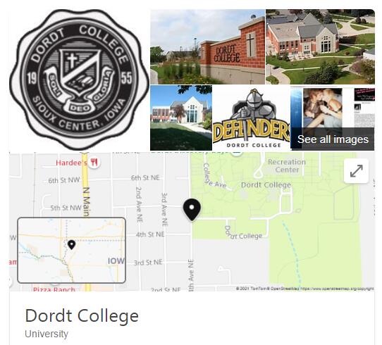 Dordt College History