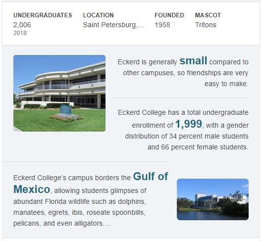 Eckerd College History