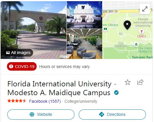 Florida International University History