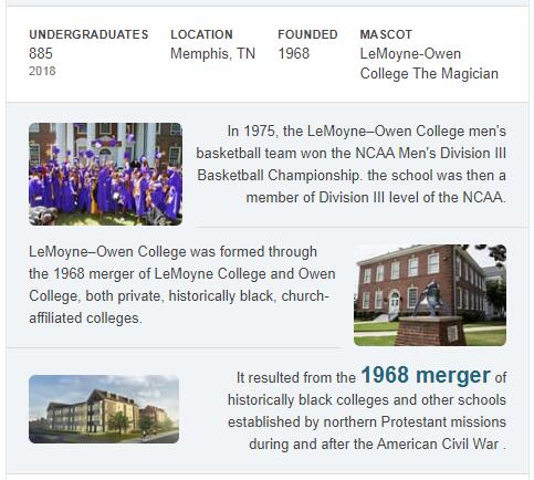 LeMoyne-Owen College History