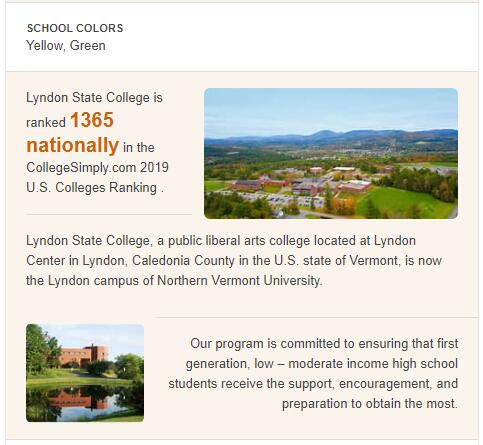 Lyndon State College History